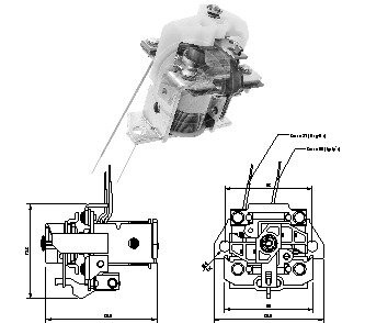 Реле втягуюче стартера ZM ZM3903