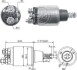 Втягуюче реле стартера ZM ZM735 (фото 1)