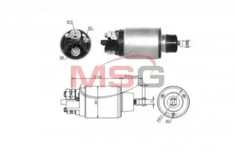 Втягивающее реле стартера ZM ZM825